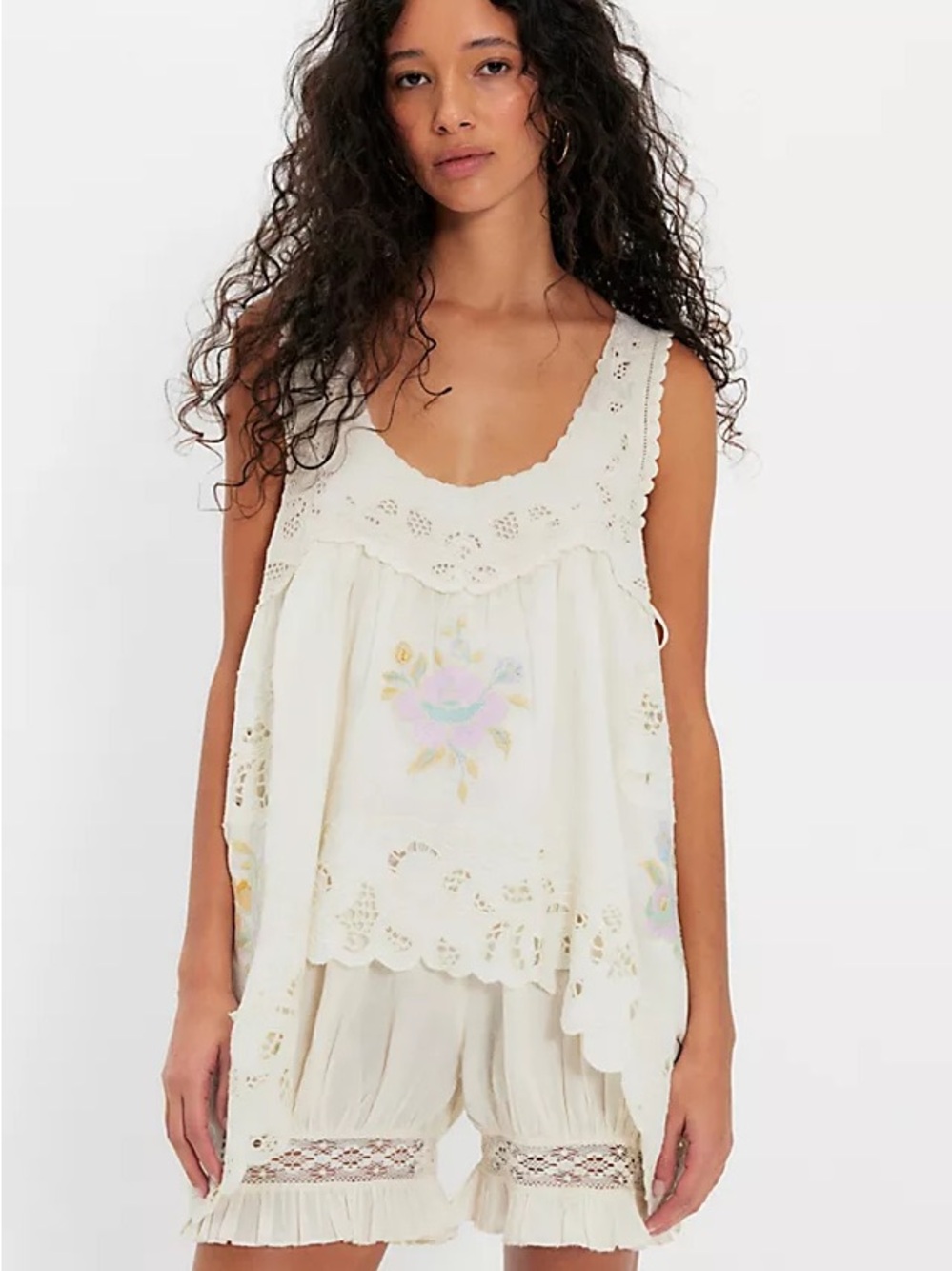 Eye Catcher Bloomsie Romper by Free People MSRP $128
